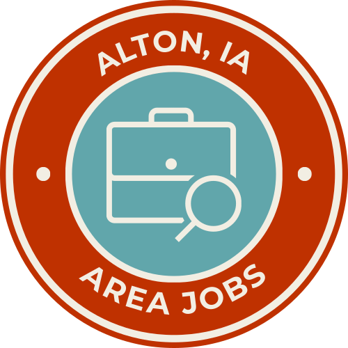 Alton, IA AREA JOBS logo